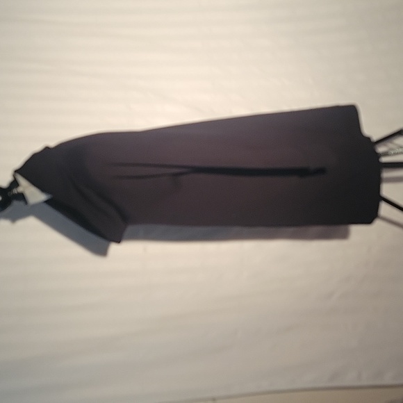 Vince Camuto Black Cowell Neck Sweater Dress, Size: L - Picture 6 of 11